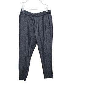 Banana Republic Linen Blend Athletic Fit Pants 30x30 Gray